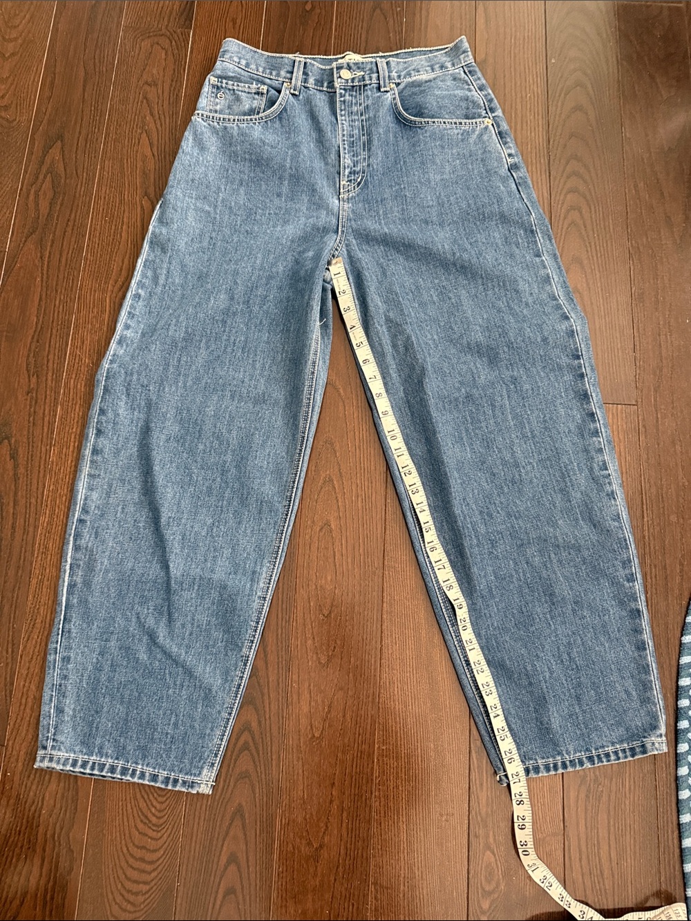 Etica Relaxed High-Waist barrel Blue Women's Jeans